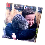 Fotomagneet met eigen foto | Persoonlijke koelkastmagneet 5 × 5 cm