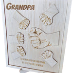 Bord - Grandpa, to the world you are one person, but to us you are the world!