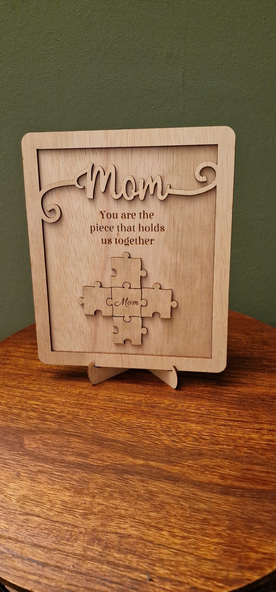 Bord - Mom, you are the piece that holds us together