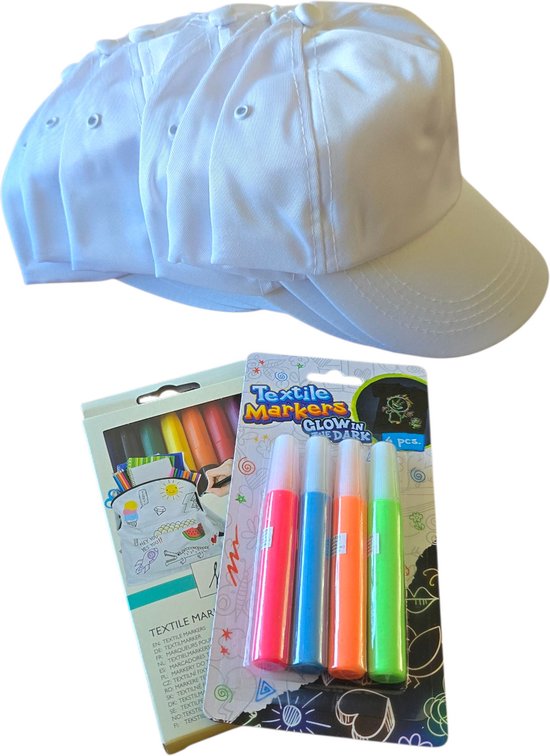 Design je eigen pet/ Petten versier set