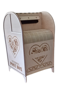 Wedding Post Box - Enveloppenkist/ Enveloppendoos Bruiloft