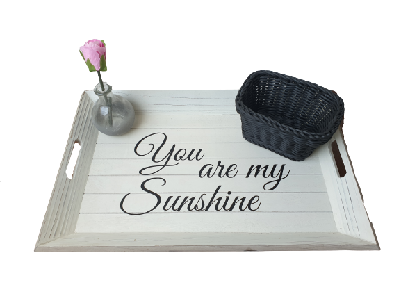 Dienblad "You are my sunshine"