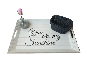 Dienblad "You are my sunshine"