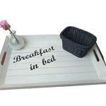 Dienblad "Breakfast in bed"