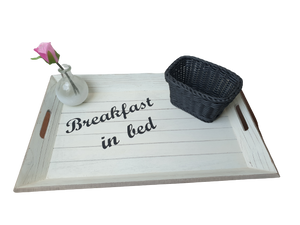 Dienblad "Breakfast in bed"