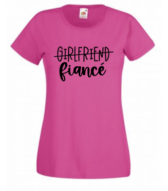 T-shirt - Girlfriend Fiancé