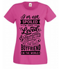 T-shirt - I'm not spoiled I'm just loved & adored by the best boyfriend in the world