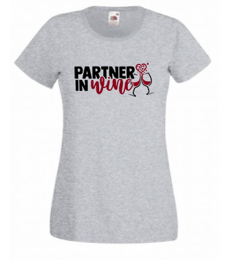 T-shirt - Partner in wine