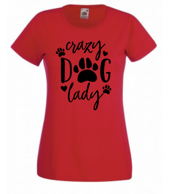 T-shirt - Crazy dog lady