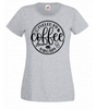 T-shirt - Fueled by coffee and sarcasm