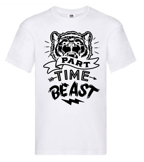 T-shirt - Part time beast