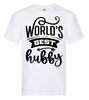 T-shirt - World's best hubby